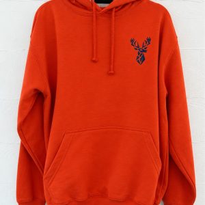 Wild Cairns Hoodie - Orange (Embroidered)