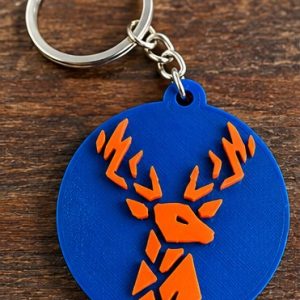 Wild Cairns Stag Keyring