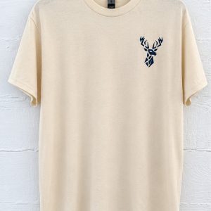Wild Cairns T-shirt - Ecru (Embroidered)