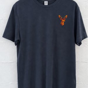 Wild Cairns T-shirt - Navy (Embroidered)